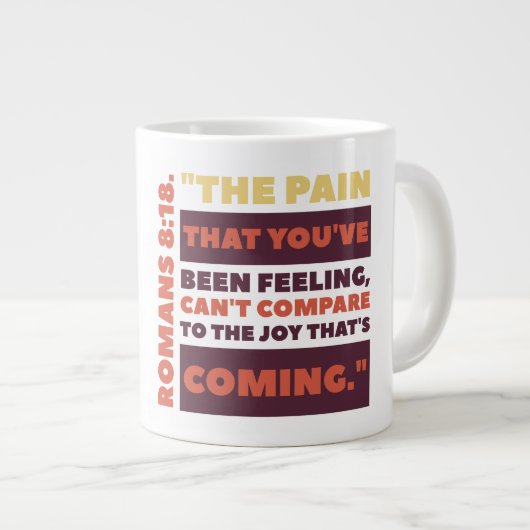 Joy Jumbo Tasse (Vorderseite Rechts)