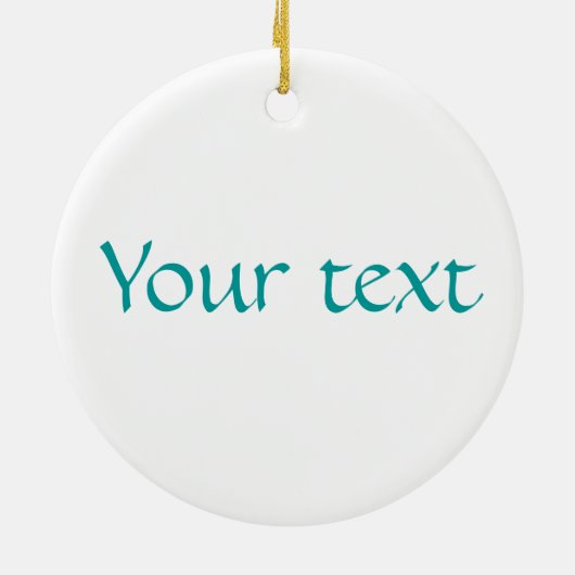 Joy Kanji Symbol Ornament (Hinten)