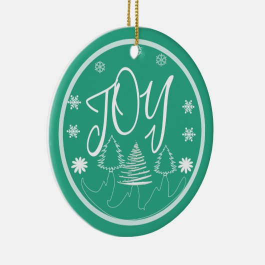 Joy Keramik Ornament (Rechts)