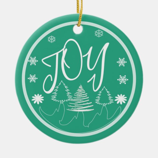 Joy Keramik Ornament (Vorne)