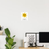 JOY KOMMT AM MORGEN IM KUSTOM DER Suizidprävention Poster (Heimbüro)
