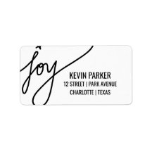 Joy Lässig Black Typografy Holiday