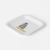 Joy Liebe Latkes Peace Hanukkah Funny Jewish Pappteller (Gewinkelt)