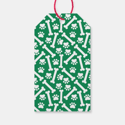 Joy Liebe PAWS Dog Christmas Geschenkanhänger (Rückseite)