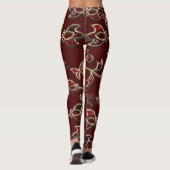 JOY LIEBE PEACE FAMILY CHRISTMAS CELEBRABRAS LEGGINGS (Rückseite)