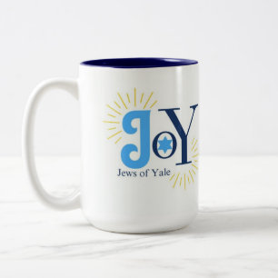 JoY-Logo Zweifarbige Tasse