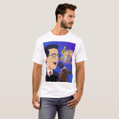 Joy Matters Stephen Colbert Singing Meme T-Shirt (Vorne ganz)