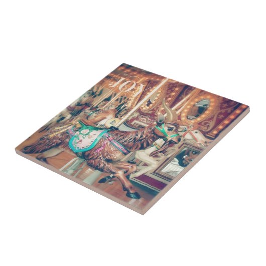 Joy Merry Goat Fliese (Seite)