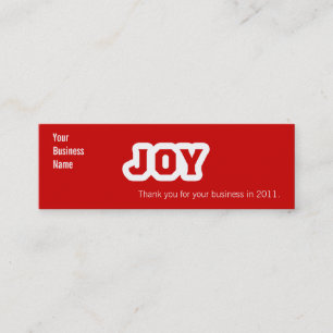 Joy Mini Visitenkarte
