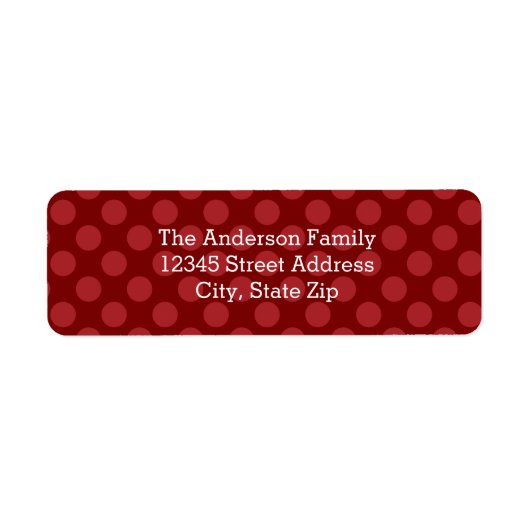 Joy Mod Dots - Rückgabeadresse (Vorne)
