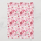 JOY Moderne Visitenkarte Kalligraphieschrift Feiertagskarte (Rückseite)