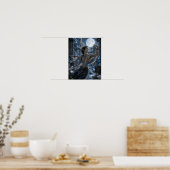 Joy / Moon Dancer / Lunar Garden Poster (Küche)