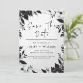 Joy Niedliche Seil wir binden die Knoten Hochzeit Save The Date (Stehend Vorderseite)