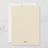 Joy. Niedlicher Weihnachtswald Feiertagskarte (Rückseite)