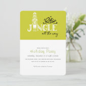 Joy Nutcracker Holiday Party Einladung (Stehend Vorderseite)
