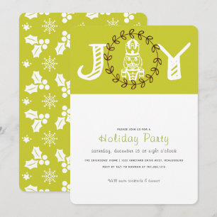 Joy Nutcracker Holiday Party Einladung