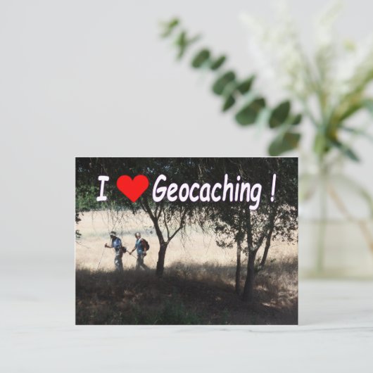 Joy of Geocaching Postcard: Wikers Postkarte (Stehend Vorderseite)