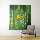JOY OF THE LORD Christlich Church Wall Art Wandteppich (Beispiel)