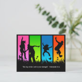 Joy of the Lord Christlich Postcard Nehemiah 8:10 Postkarte (Stehend Vorderseite)