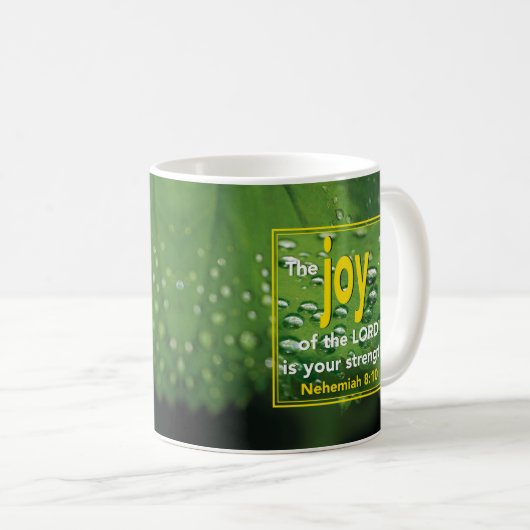 JOY OF THE LORD Personalisiert Kaffeetasse (VorderseiteRechts)