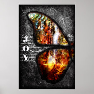 Joy Oil (Modern Christlich Art Poster) Poster