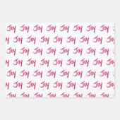 Joy on paper geschenkpapier set (Vorderseite 2)