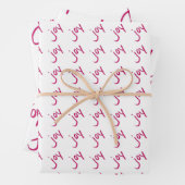 Joy on paper geschenkpapier set (Beispiel)