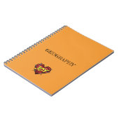 Joy Orange Notizblock (Linke Seite)