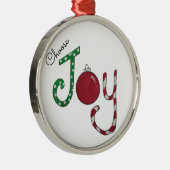 Joy-Ornament auswählen Ornament Aus Metall (Rechts)