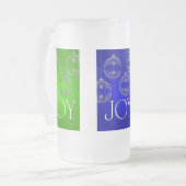 Joy Ornaments auf Juwelen elegant Mattglas Bierglas (Vorderseite Links)