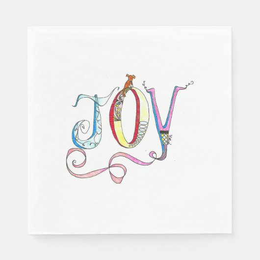 Joy Paper Luncheon Napkins Serviette (Vorderseite)