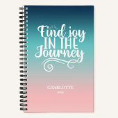 Joy Pastel Positive Inspiration Journal suchen Notizblock (Vorderseite)