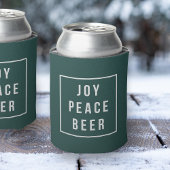 Joy Peace Beer | Funny Holiday Dosenkühler