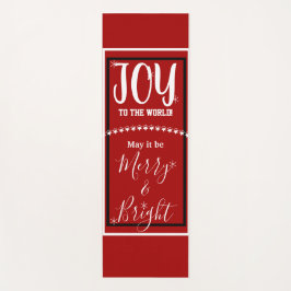 Joy Peace Red Yogamatte