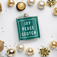 Joy Peace Scotch | Grün/Weiß Feiertage