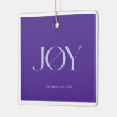 Joy | Personalisierte Weihnachtsschmuck (Links)