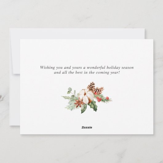 JOY Pine Cones Fir Wreath Weihnachten (Rückseite)