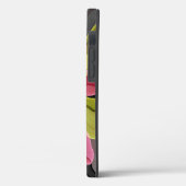 Joy, Pink Green Anthracite Blume Fraktal Beste Mam Case-Mate iPhone Hülle (Rückseite / Links)