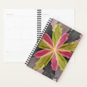 Joy, Pink Green Anthracite Fantasy Blume Fraktal Planer (Anzeige)