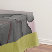 Joy, Pink Green Anthracite Fantasy Blume Fraktal Tischdecke (Beispiel)