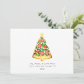 Joy Pizza Liebe Weihnachten (Stehend Vorderseite)