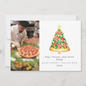 Joy Pizza Liebe Weihnachten Italienisches Restaura (Vorderseite)