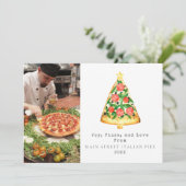 Joy Pizza Liebe Weihnachten Italienisches Restaura (Stehend Vorderseite)