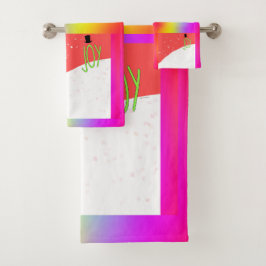 Joy Poly Cotton Badhandtuch Set