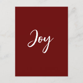 Joy Post Card Postkarte