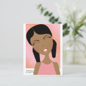 Joy Postcard Postkarte (Stehend Vorderseite)