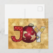 Joy  postkarte (Vorne/Hinten)