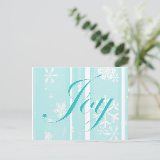 Joy Postkarte (Stehend Vorderseite)