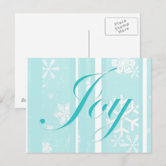 Joy Postkarte (Vorne/Hinten)