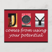 Joy Postkarte (Vorderseite)